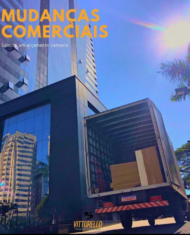 Empresa de Frete e Mudanças Contato Ribeirão Pires - Empresa Especializada em Mudança Comercial